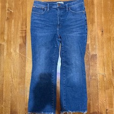 Madewell blue denim jeans with picture