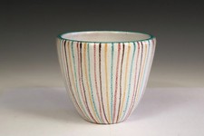 Bitossi Aldo Londi Pottery Linea Ztaly Signed Raymor Italian 1950's Vase Bowl picture