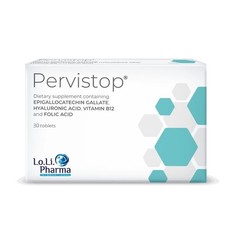 PERVISTOP 30 Tablets | Green Tea EGCG + Hyaluronic Acid + Vit B12 & Folic Acid picture