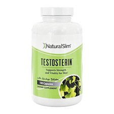 Men's Natural-Slim Testosterone Multivitamins Testosterin Booster 180 Capsules picture