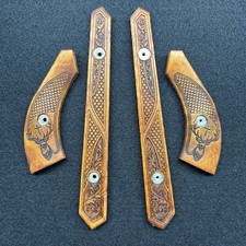 Ruger M77 MK2 Zytel Boat Paddle Skeleton Stock Inserts Maple picture