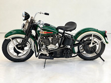 Harley-Davidson 1:6 1936 EL Knucklehead Franklin Mint Diecast Green Stand picture
