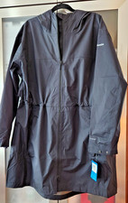 Columbia Plus Size 3X  - Black  Adventure II Long Shell Jacket /windbreaker picture