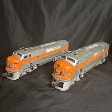 Vintage Lionel #2345 Western Pacific F3 AA Diesel Locomotive Set, Refurbished, picture