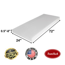 24x72 High Density Foam Cushion Bench Seat Replacement Upholstery USA picture