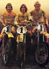 1979 Yamaha YZ line Ad (Bob Hannah) MX Motocross POSTER 24 X 36 INCH Sweet picture