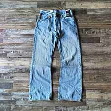 NWT Levi's Premium 567 Relaxed Flare Jeans Mens 32x32 Light Wash Baggy Wide Leg picture