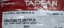 Southwire/Tappan R40003 18/3C Shielded Communication/Alarm Cable CMR Gray /100ft picture
