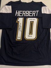 Autographed Justin Herbert 