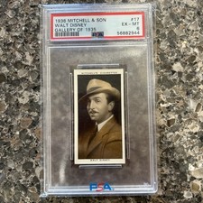 1936 Mitchell & Son Gallery Of 1935 Set-Break # 17 Walt Disney PSA 6 NM picture