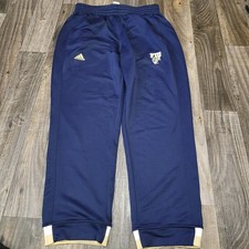 FIU Panthers Pants Women Large Blue Navy FIU Jogger Logo Player Issued Worn picture