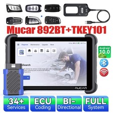 Newest MUCAR 892BT AI Diagnostic Tool Car OBD2 Scanner w/ Key Programmer TKEY101 picture