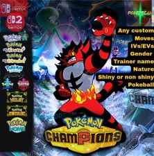PICK ANY CUSTOM FOR POKEMON CHAMPIONS🔥6IV SHINY POKEMON HOME🔥Pokemon CHAMPIONS picture