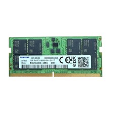 Samsung 1x32GB PC5-44800 DDR5 5600 MHz SODIMM Laptop Memory RAM M425R4GA3EB0-CWM picture