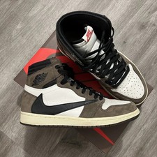 Men's All Size US Travis Sc0tt X Jordan 1 Retro High OG 'Mocha' - CD4487-100 picture