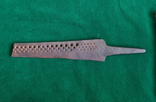 RARE ANTIQUE ISLAMIC MUGHAL PERIOD WOOTZ GOLD SILVER WIRE DRAWING KOFTGARI TOOL picture