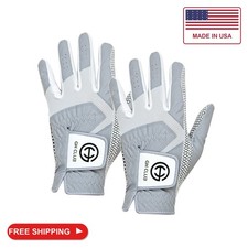 GH CLUB Men's Golf Glove Worn on Left Hand 2 Pack Non-Slip Silicone Extra Grip S picture