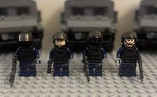 Custom FBI HRT Tactical Unit Minifigures MADE WITH LEGO picture