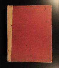 c1880 Milton's Paradise Lost: Gustave Dore Antique Book Engravings In Red picture