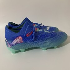 Puma $240 Men’s Size 12 FUTURE 7 ULTIMATE FG/AG Soccer Cleats Blue 107916-01 NEW picture