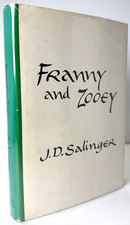Franny and Zooey, J D Salinger 1961 HCDJ 1st ed 1st printing w Mylar, Very Good picture