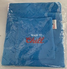🏈 Polar Fleece Winter Scarf COORS LIGHT Rare Beer Promo Item - SUPERBOWL Wear picture