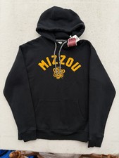 Mizzou Missouri Tigers Hoodie Mens L Vintage Style Throwback Logo NEW WITH TAGS picture