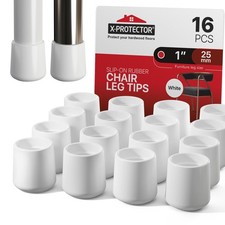 X-Protector Rubber Chair Leg Caps - 16 PCS 1