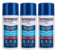 Dermoplast Pain, Burn&Itch Spray for Minor Cuts, Burns, 2.75 oz, 3 Pack picture