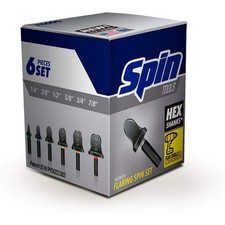 Flaring Spin Set 6 Tools Per Set: 1/4in, 3/8in, 1/2in, 5/8in, 3/4in, 7/8in F6000 picture