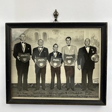 1939 Original CC Cook Photograph Jockeys Earl Sande Johnny Longden Vanderbilt picture