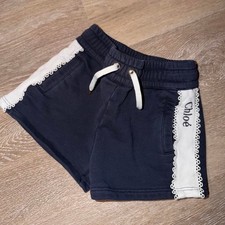 Chloe Girl's Navy and Blue Shorts picture