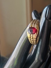 10k Gold & Garnet Ring  picture