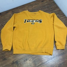 Vintage Starter Missouri Tigers Sweatshirt Mens Large Gold USA Crewneck 80s 90s picture