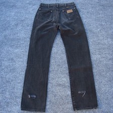 Vintage Wrangler 13MWZWK Cowboy Cut Men's Jeans 32x36 USA Distressed picture