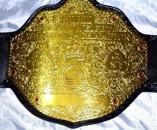 Big Gold WCW World Heavyweight Wrestling Championship 2MM Belt picture