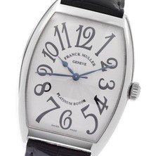 Franck Muller Cintree Curvex 6850SC Platinum Rotor SS Automatic 33mm Silver Dial picture