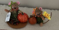 2020 Annalee Dolls - Pair Of 3 Inch Harvest Mice picture
