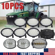 10pcs LED Work Lights For John Deere Tractors 7630 7720 7730 7820 7830 7920 7930 picture