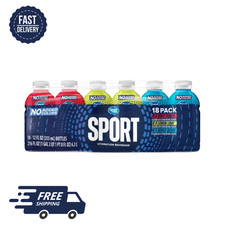 Hydration Drink variety pack Fruit punch Lemon Lime Mixed Berry 12 fl oz 18 picture