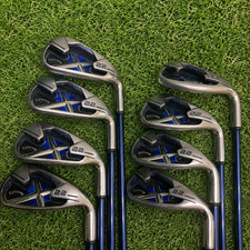 Callaway X-22 X22 Iron Set 8pcs 5-PW,AW,SW X SERIES 65i SR Flex RH picture