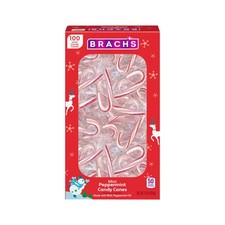 Brach's Mini Peppermint Candy Canes 100 Count Holiday Classic Treats picture