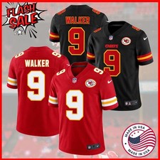 ⭐️HOT Embroidered Kenneth Walker III #9 Kansas City Name & Number Tee For fans picture