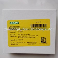 NEW 1 Box (5pcs) 1653308 Electrophoresis short glass plate #ZD picture