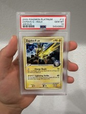2009 POKEMON PLATINUM ARCEUS #12 ZAPDOS G-HOLO ARCEUS picture