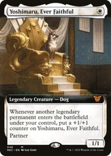 MTG Yoshimaru, Ever Faithful Extended Art - Kamigawa: Neon Dynasty Commander picture