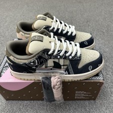 With Box Travis Scott NK Dunk Low Skateboard Men's Size 4-13 picture