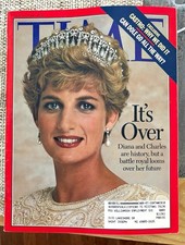 TIME Magazine March 11 1996 Issue 11 Illustrated - It's Over Diana & Charles picture