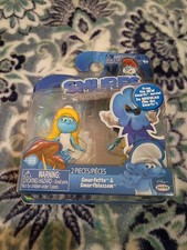 The Smurfs The Lost Village 2 Pack Smurfette & Smurfblossom New 2017 picture