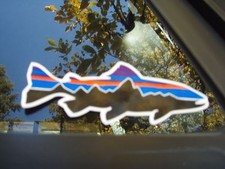 Patagonia Authentic (not a fake reprint) Fitz Roy Trout Small 3.5” Sticker picture